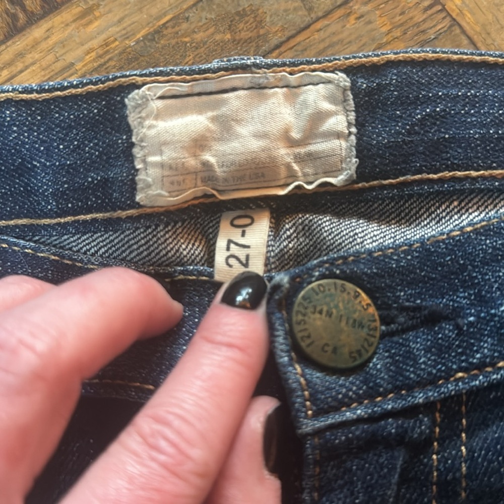 Current Elliott Ripped Jeans Size 27 - Picture 2 of 2